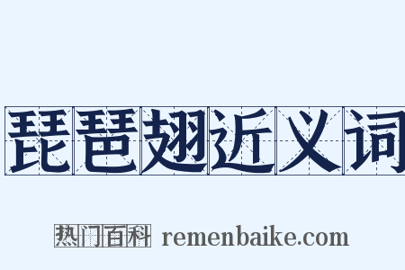 琵琶翅近义词是什么意思的图片